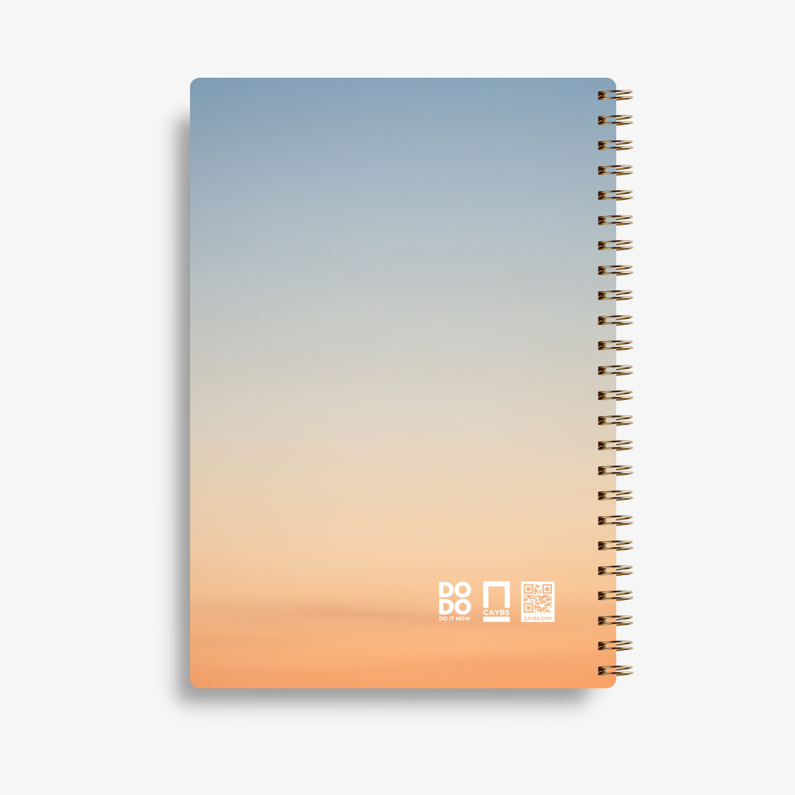 Premium Bucket List Journal - Sunset Orange - Fillable Templates - Made In UAE - A5 Size