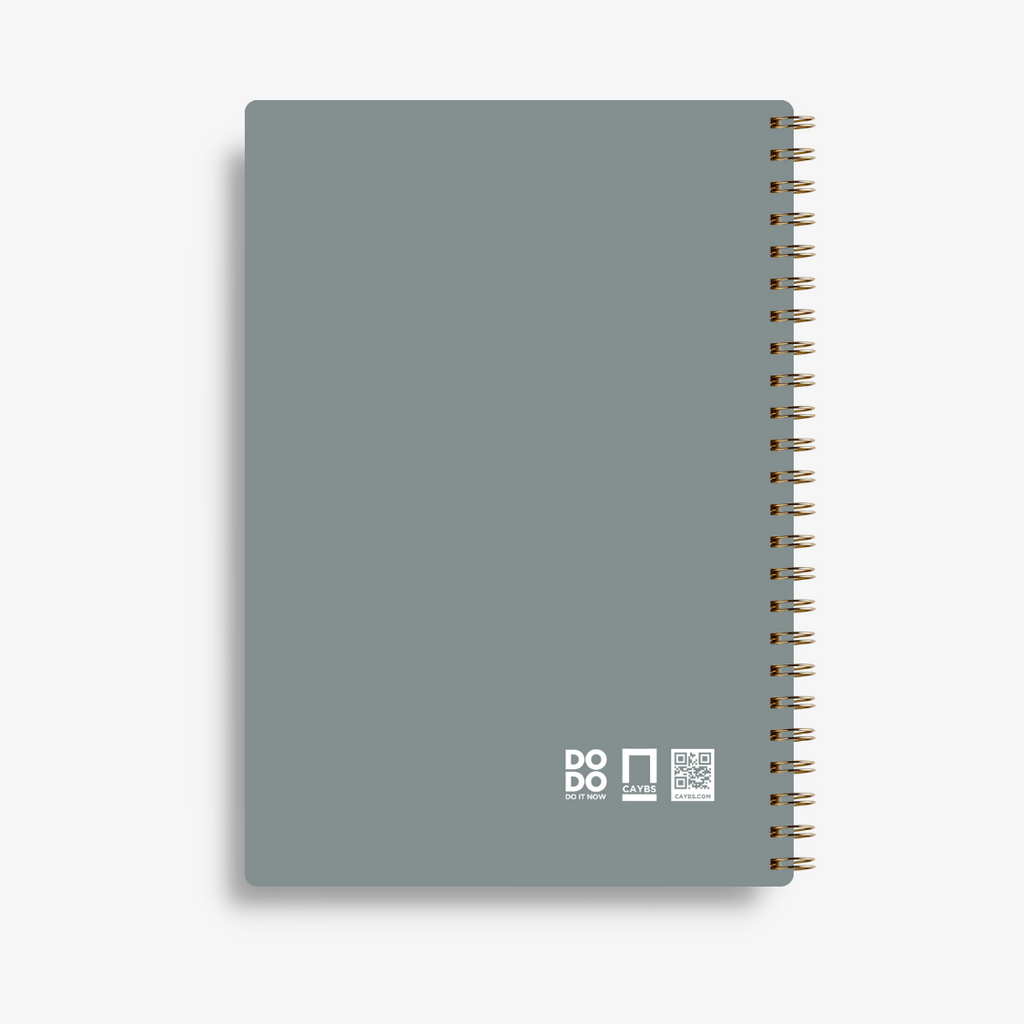Bucket List Journal - Pastel Grey - Fillable Templates - A5 Size