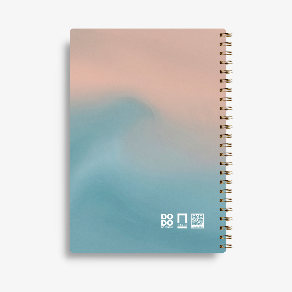 Bucket List Journal - Blue & Pink - Fillable Templates - A5 Size