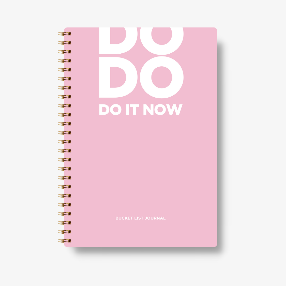 Bucket List Journal - Baby Pink - Fillable Templates - A5 Size