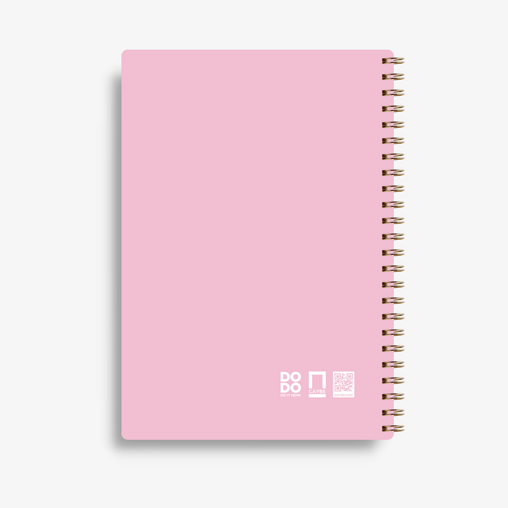 Bucket List Journal - Baby Pink - Fillable Templates - A5 Size