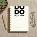 Bucket List Journal - Ivory White - Fillable Templates - A5 Size
