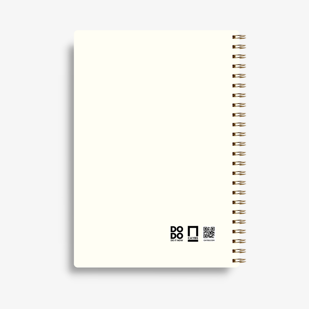 Bucket List Journal - Ivory White - Fillable Templates - A5 Size
